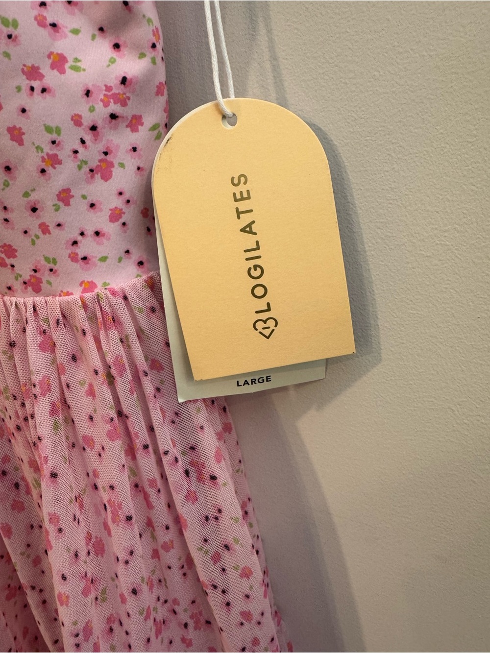 Blogilates Ballerina Ruffle Dress - Pink Floral Print, NWT - Picture 13 of 13
